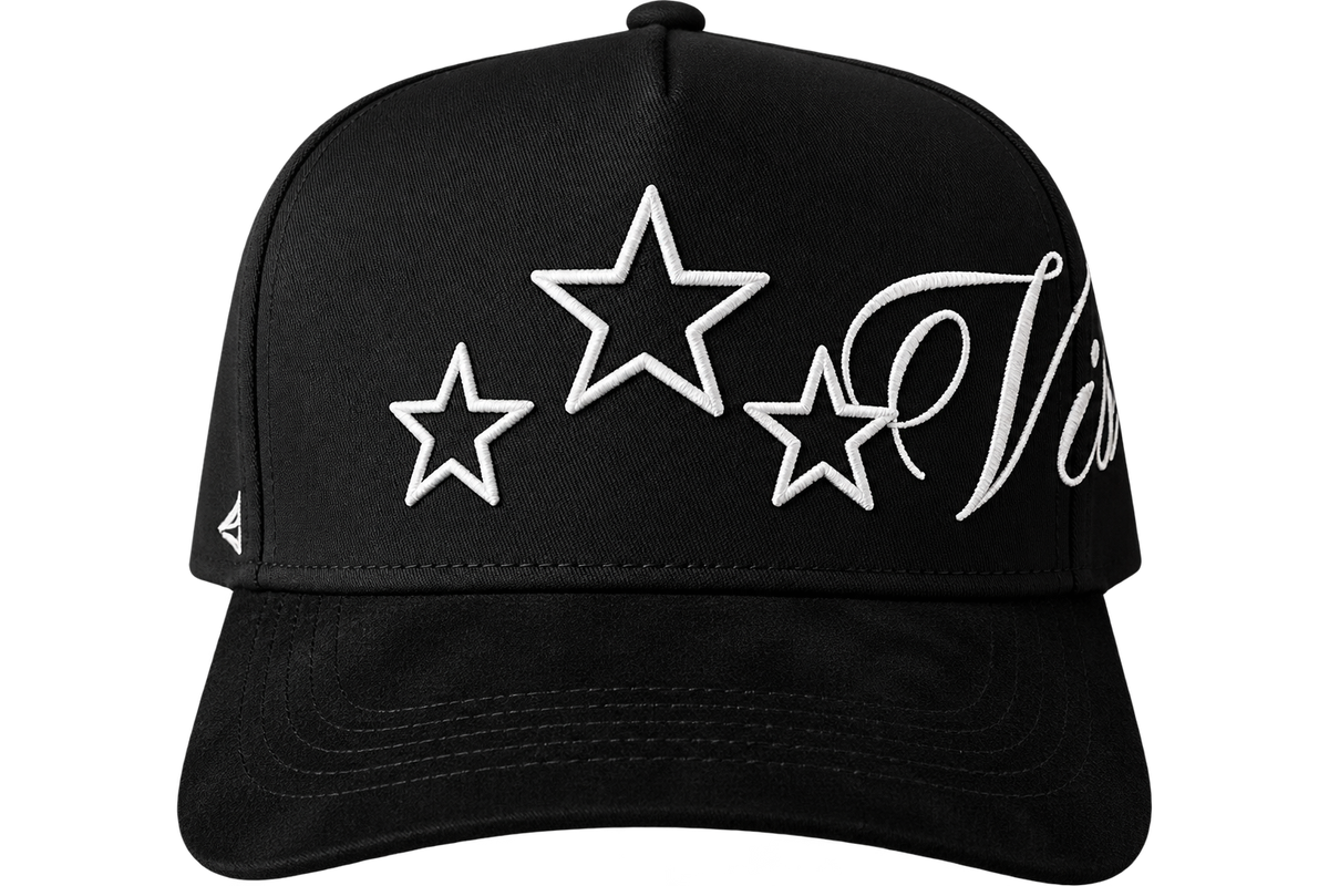 VISIONARY - GORRA NEGRA Y BLANCA STREETWEAR