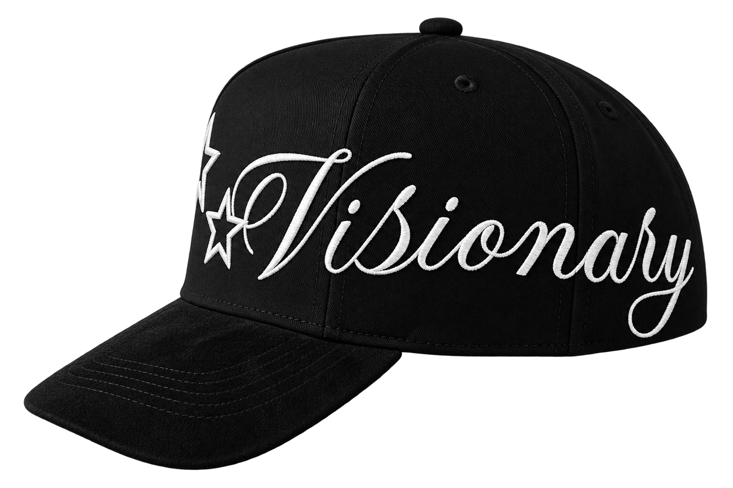 VISIONARY - GORRA NEGRA Y BLANCA STREETWEAR
