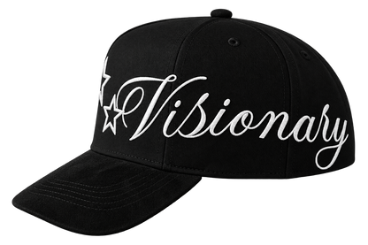 VISIONARY - GORRA NEGRA Y BLANCA STREETWEAR
