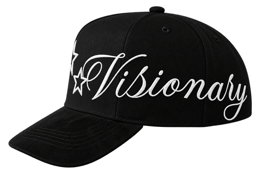 VISIONARY - GORRA NEGRA Y BLANCA STREETWEAR