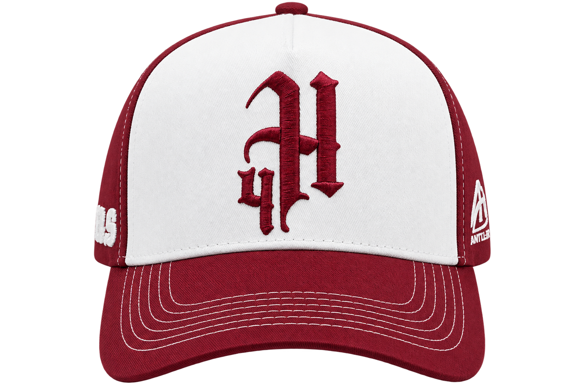 RED BLOOD - GORRA ROJA Y BLANCA STREETWEAR