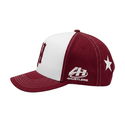 RED BLOOD - GORRA ROJA Y BLANCA STREETWEAR