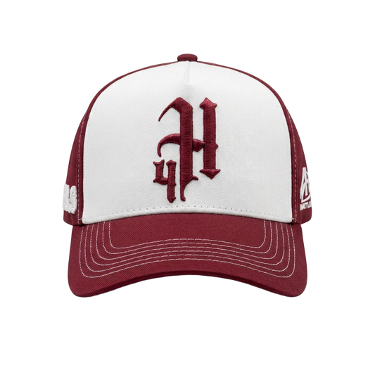 RED BLOOD - GORRA ROJA Y BLANCA STREETWEAR